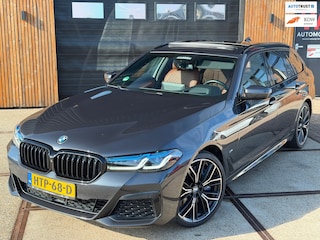 BMW 5-serie Touring 540d xDrive High Executive M-Sport / Leder / HUD / Trekhaak / 360cam / ACC / B&W Audio / Pano / Massagestoelen