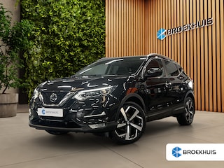 Nissan Qashqai 1.3 DIG-T N-Tec Automaat | 360 Camera | Trekhaak | Stoelverwarming | Adaptieve cruise | Winterset | Leer