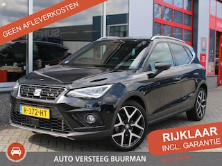 Seat Arona 1.0 TSI FR Automaat Xcellence Business Intense Multimediasysteem, Allseasonbanden, Cruise control, Climate control, AppleCarplay/AndroidAuto, 18" lichtmetalen velgen