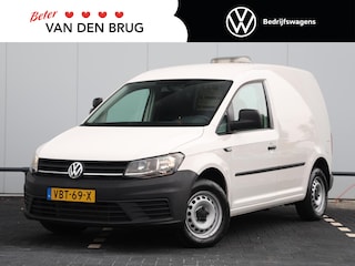 Volkswagen Caddy 2.0 TDI 102pk L1 BMT Trendline | Airco | Betonplex vloer | Betimmering laadruimte Lat om Lat | Tussenschot | Dakventillator |
