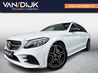 Mercedes-Benz C-klasse Estate Business Solution AMG Plus Upgrade Edition ✓Panoramadak ✓Night-Pakket ✓Sfeerverlichting ✓Navigatie Full ✓Camera ✓Apple Carplay & Android Auto ✓Vol Leder ✓Trekhaak