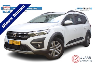 Dacia Jogger 1.0 TCe Comfort 7p. Incl. 12 maanden Garantie | Meer foto's volgen | 1e Eigenaar | Parkeersensoren achter | Cruise controle | Airco | Bluetooth | Apple Carplay/Android Auto | Stuur multifunctioneel | Origineel NL Auto | NAP |