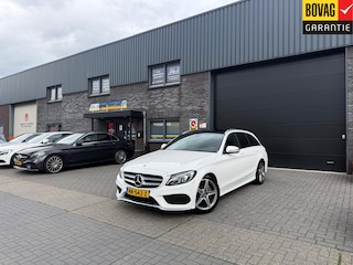 Mercedes-Benz C-klasse Estate 180 AMG Sport Edition | 1E EIGENAAR | 3/6/12 MND GARANTIE | PANO | LEDER | LED | CRUISE | NAVI |