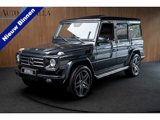 Mercedes-Benz G-klasse 350 Bluetec Harman K. Schuifdak Leer Navi 20 inch AMG LM velgen PDC Stoelverwarming voor & achter Achteruitrijcamera