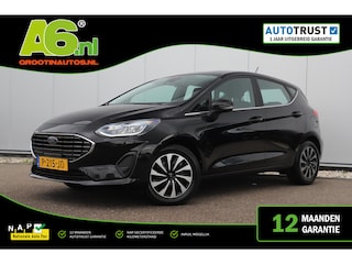 Ford Fiesta 1.0 EcoBoost Hybrid Titanium 125PK Navigatie Carplay Android Climate Cruise Control LED