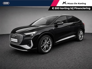 Audi Q4 35 S edition 55 kWh / 170pk · Panoramadak · Apple/Android Car Play · Lederen bekleding · Stoelverwarming · 21'' Velgen ·