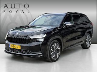 Skoda Kodiaq 1.5 TSI PHEV Sportline Business AFNEEMBARE TREKHAAK | SFEER VERLICHTING | VIRTUAL DISPLAY | CAMERA | MATRIX LED KOPLAMPEN | ADAPTIEVE CRUISE | DODEHOEK DETECTIE | ELEKTRISCH VERSTELBARE STOELEN | KEYLESS | VERWARMDE STOELEN/STUUR  || NAVIGATIE |