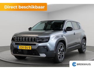 Jeep Avenger 1.2 e-Hybrid Summit | Tot 8 Jaar Garantie | Voorruit verwarming | Camera | Navigatie | Keyless | Stoelverwarming |