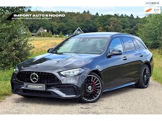 Mercedes-Benz C 300 4 MATIC e AMG Line Pano Sfeerverlichting 360 camera ACC 19 inch