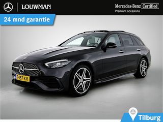 Mercedes-Benz C-klasse Estate 300 e AMG Plug-In Hybride AMG Line | Premium Plus | Night Pakket | Panorama Schuif-Kanteldak | Alarm | Inclusief 24 maanden MB Certified garantie voor Europa.