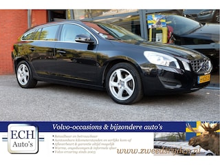 Volvo V60 1.6 T4 180 PK Leer, Trekhaak, Dealer Onderhouden, 17 inch
