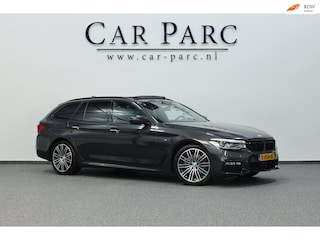 BMW 5-serie Touring 540i xDrive M-Sport LED/VIRTUAL/SFEER/PANO/LEER+S.VERWARMING+MEMORY/19" LMV/360/ACC/ECC/12 MND GARANTIE!