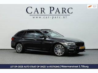 BMW 5-serie Touring 540i xDrive M-Sport LED/VIRTUAL/SFEER/PANO/LEER+S.VERWARMING+MEMORY/19" LMV/360/ACC/ECC/12 MND GARANTIE!