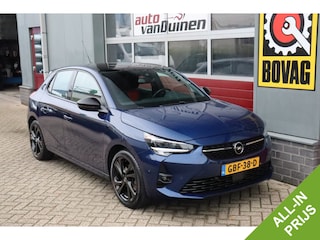 Opel Corsa 1.2 GS Line O.a: Pano dak, Camera, 17 Inch L.m., Active park ass., Carplay, Pdc, Etc..  Rijklaar! All-in prijs.