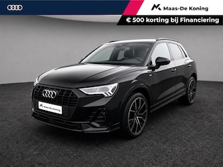 Audi Q3 35 TFSI 150pk S edition · Apple/Android Car Play · 20'' Lichtmetalen Velgen · Elek. inklapbare buitenspiegels · Audi Sound · Virtual Cockpit · Garantie t/m 16-01-2027 of 100.000km