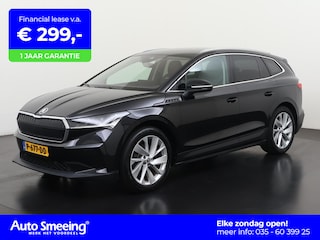 Skoda Enyaq iV 60 | Elek Achterklep | Stuur & Stoel Verwarming | Mem Stoel | Warmtepomp | 20" Vega | Zondag Open!