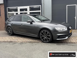 Audi A4 Avant 1.4 TFSI Sport S line black edition 19"| Led|  Stoelverw| Leder met rode stiksel| Private glass| Carplay