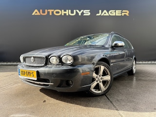 Jaguar X-type Estate 2.5 V6 Leder Stoelverwarming Houtenstuur Luxe-Line