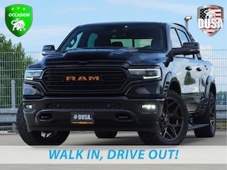 Ram 1500 Limited | 5.7 V8 | 4x4 | Crew Cab | Guerrilla Exhaust | RAMBAR | 22 inch 4play | Accent kleur | Full option Nieuw binnen!