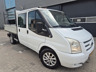 Ford Transit 300M 2.2 TDC 7-pers pick-up 90.000km MARGE Ambiente DC 2800kg trekhaak