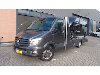 Mercedes-Benz Sprinter 516 tyhof oprijwagen automaat7 cruise led navi lier aluminium euro6 MARGE