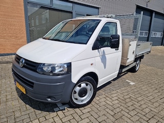 Volkswagen Transporter 2.0 TDI pick-up kist open-laadbak trekhaak 2500kg 102pk zeer mooi lang L2H1