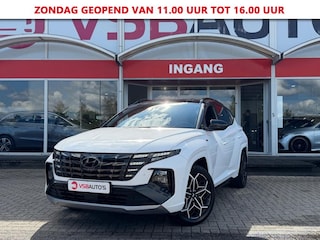 Hyundai Tucson 1.6 T-GDI N-LINE PHEV 4WD 265PK AUT. TREKHAAK HALF-LEER NAVI CAMERA CARPLAY AIRCO LMV PDC