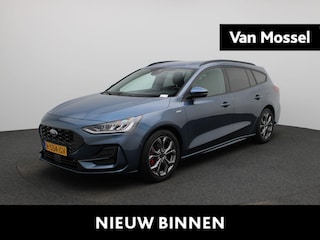Ford Focus Wagon 1.0 EcoBoost Hybrid ST Line | Achteruitrijcamera | Verwarmbare Voorstoelen/Stuurwiel/Voorruit | PDC | Cruise Control | Keyless Entry |
