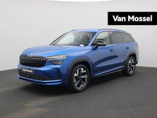 Skoda Kodiaq 1.5 TSI PHEV Sportline Business 204 PK | Automaat | Trekhaak | Matrix LED Koplampen | Navigatie | Panoramisch glazen schuif-/kanteldak | Apple Carplay/Android Auto | Keyless Entry | Achteruitrijcamera | Climate Control | Adaptive Cruise Control | Parkeersensoren | Elektrische achterklep | Privacy Glass | Stoelverwarming | Lichtmetalen velgen | PRIJS = NETTO RIJKLAAR! | Direct leverbaar! |
