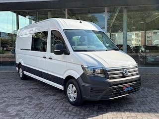 Volkswagen Crafter 2.0 TDI 140pk L4H3 3500 FWD| 7 zits Dubbele Cabine| Trekhaak| Airco|Cruise control|Rijklaarprijs incl. garantie