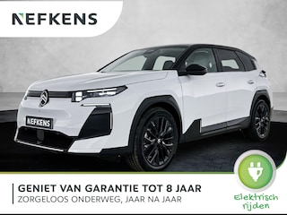 Citroën C5 Aircross e-C5 SUV Max Comfort Range 73 kWh 210pk | 517km WLTP Actieradius | Navigatie | 360° Camera | Handsfree achterklep | Adaptieve Cruise Control | Head-up display | Stoel elektrisch+geheugen+verwarmd+massage+ventilatie | Matrix LED koplampen | Apple Carplay/Android Auto | Dodehoeksensor | Donker getint glas | 20" lichtmetalen velgen |