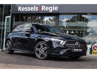 Mercedes-Benz A-klasse 250 e AMG Line | Night | Leer | 360 Camera | Sfeer | Distronic | BLIS | CarPlay