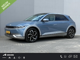 Hyundai Ioniq 5 Connect+ 77.4 kWh / Dealer onderhouden / Fabrieksgarantie tot 01-2029 / CCS snelladen / All season banden / Elektrische achterklep / Rondomzicht camera / Warmtepomp / Climate control / Stuur- Stoel & Achterbank verwarming / Adaptief cruise control /