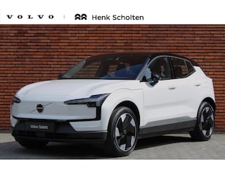 Volvo EX30 Single Motor Extended Range Plus 69 kWh | Stoel-/ stuurwielverwarming | Trekhaak, inklapbaar | Adaptieve cruise control | Apple carplay/Android auto | Keyless entry | Warmtepomp | Dak in contrasterende kleur | 19 inch. lichtmetalen velgen | All-season banden