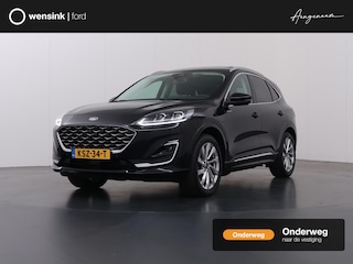 Ford Kuga 2.5 PHEV Vignale | SOH 91% | Trekhaak | Panoramadak | Winterpakket | Head Up | Leder | Cruise Control Adaptief | 19" Lichtmetalen Velgen |