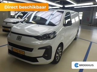 Fiat Scudo L3 75 kWh | 12V aansluiting in de laadruimte | Buitenspiegelkappen en stootlijsten in zwart metallic gespoten | 10" Multimedia 3D-kleuren touchscreen (Draadloos Android Auto/Apple CarPlay)