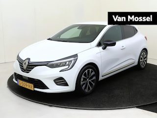 Renault Clio 1.6 E-Tech Hybrid 145 Techno | Pack Advanced Safety | Apple Carplay/Android Auto | cruise control | electronic climate control | kunstlederen/stof bekleding | LED koplampen | lichtmetalen velgen 16" | navigatiesysteem | rijstrooksensor met correctie