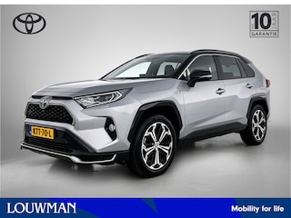 Toyota RAV4 2.5 Plug-in Hybrid AWD Bi-Tone Plus | Trekhaak afneembaar - 1500KG trekgewicht | 360 camera + binnenspiegel | Stoel+stuurverwarming | Stoelventilatie | Dodehoek detectie | Parkeersensoren voor+achter | Elektrische achterklep |