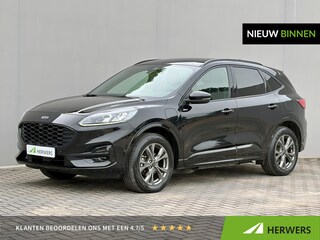 Ford Kuga 2.5 PHEV ST-Line X / Dealer onderhouden / Trekgewicht 1.500 kg / Navigatie / Stuur-, stoel- & achterbankverwarming / Parkeer assistent/ Camera 360°  / Elektrische stoel & klep / 18" LM wielen / Adaptief cruise control / Apple Carplay Android Auto /