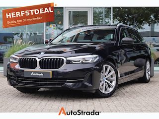 BMW 5-serie Touring (g31) 530e High Executive 292pk AUT I Navi I Leder I Stoelverwarming I Cruise I Climate