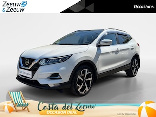 Nissan Qashqai 1.3 DIG-T Tekna | Extra set winterbanden | Rondom camera | Stoel verwarming | Climate | Pano | Telefoon |