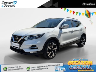 Nissan Qashqai 1.3 DIG-T Tekna | Extra set winterbanden | Rondom camera | Stoel verwarming | Climate | Pano | Telefoon |