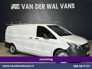 Mercedes-Benz Vito 114 CDI 136pk L3H1 Inrichting Euro6 Airco | Navigatie | Camera | Imperiaal | Trekhaak Sidebars, Bijrijdersbank