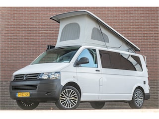 Volkswagen Transporter 2.0 TDI L2 Buscamper, Origineel NL, Hefdak, Luifel, Trekhaak, Airco, Cruise control.