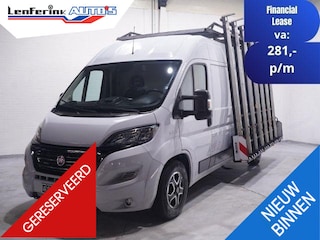 Fiat Ducato 2.3 MultiJet 180 pk Aut. L3H2 Glasresteel, Imperiaal, Trekhaak 2.500 kg, Navi, Airco ECC, 2-Zits