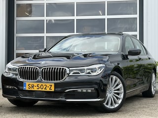 BMW 740i High Executive 326pk | Achterasbesturing | Cruise control adaptief met stop&go | Dodehoek detector | Elektrisch glazen schuif-/kanteldak | Laser LED koplampen | Rondomzicht camera | Stoel ventilatie voor | Dealer onderhouden!