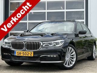BMW 740i High Executive 326pk | Achterasbesturing | Cruise control adaptief met stop&go | Dodehoek detector | Elektrisch glazen schuif-/kanteldak | Laser LED koplampen | Rondomzicht camera | Stoel ventilatie voor | Dealer onderhouden!