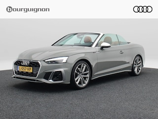 Audi A5 Cabriolet 40 TFSi 190 Pk Automaat S-Line | B&O Audio | Nekverwarming | 19 Inch | Trekhaak | Leder | Camera | 86.642 Km!!