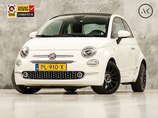 Fiat 500 0.9 TwinAir Turbo Lounge (PANORAMADAK, VIRTUAL COCKPIT, NAVIGATIE, CLIMATE, PARKEERSENSOREN, SPORTSTOELEN, CRUISE, LM VELGEN, NIEUWE APK, NIEUWSTAAT)