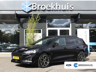 Ford Focus Wagon 1.0 EcoBoost Hybrid ST Line X Business | PANORAMADAK | ADAPTIVE CRUISE | DODEHOEKDETECTIE | CAMERA | STOEL+STUUR+VOORRUITVERWARMING | ELEKTRISCHE ACHTERKLEP | APPLE CARPLAY / ANDROID AUTO | LMV 18" | NAVI |